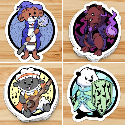 'Party Animal' Sticker set (Volume 1)