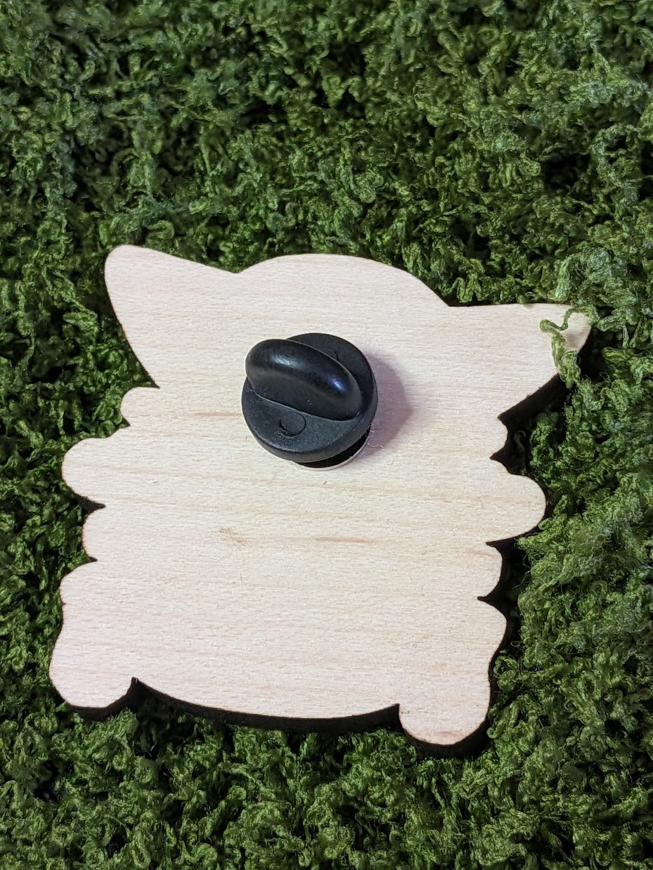 Meeple Goblin Wooden Pin | Eco Wood Hobby Goblin