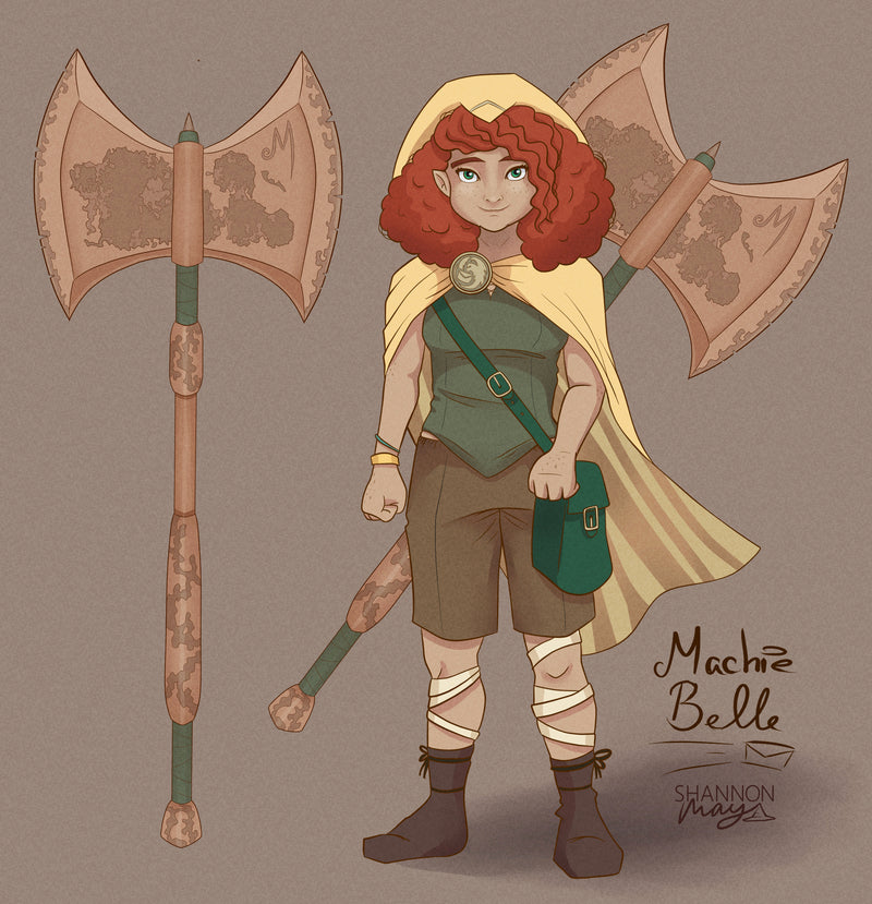 Machie Belle, Danger Postwoman