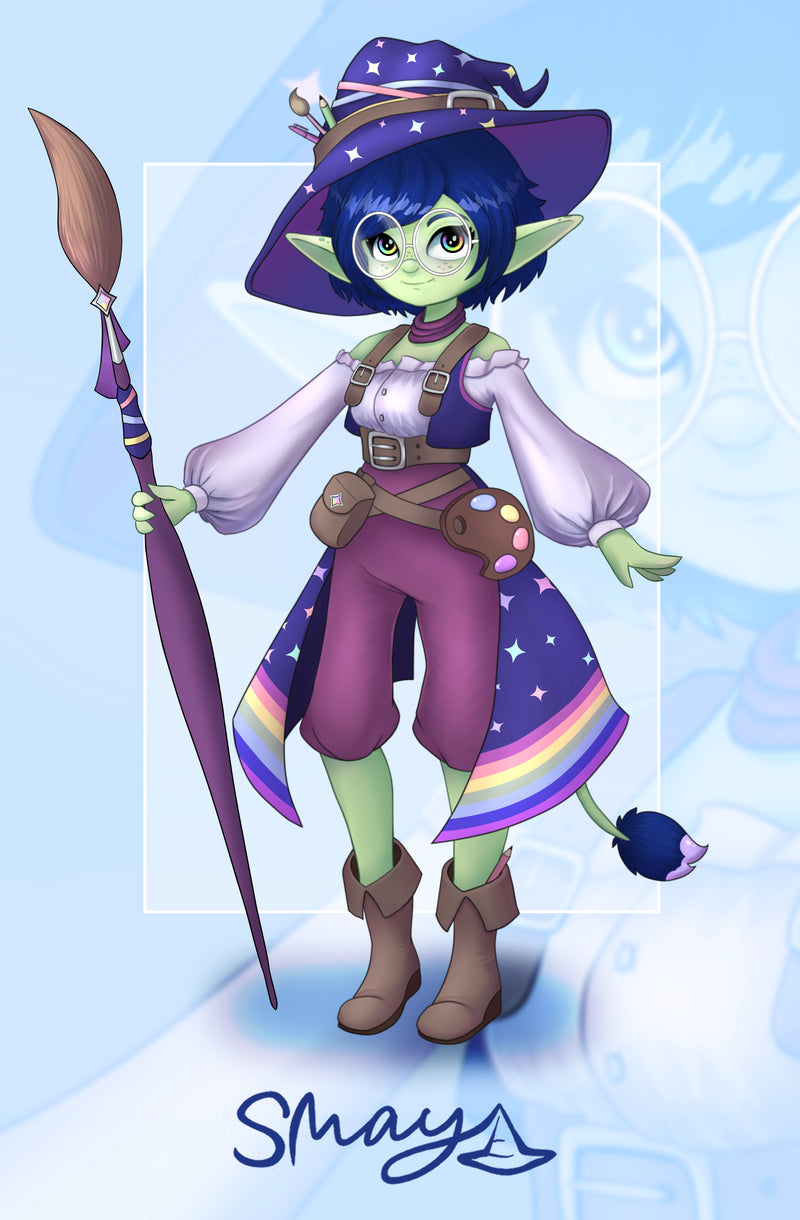 Smayday, she draws!