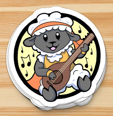 Baard Party Animal Sticker (3")