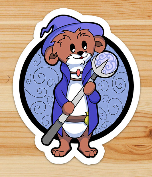 Weazard Party Animal Sticker (3")