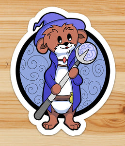 Weazard Party Animal Sticker (3")